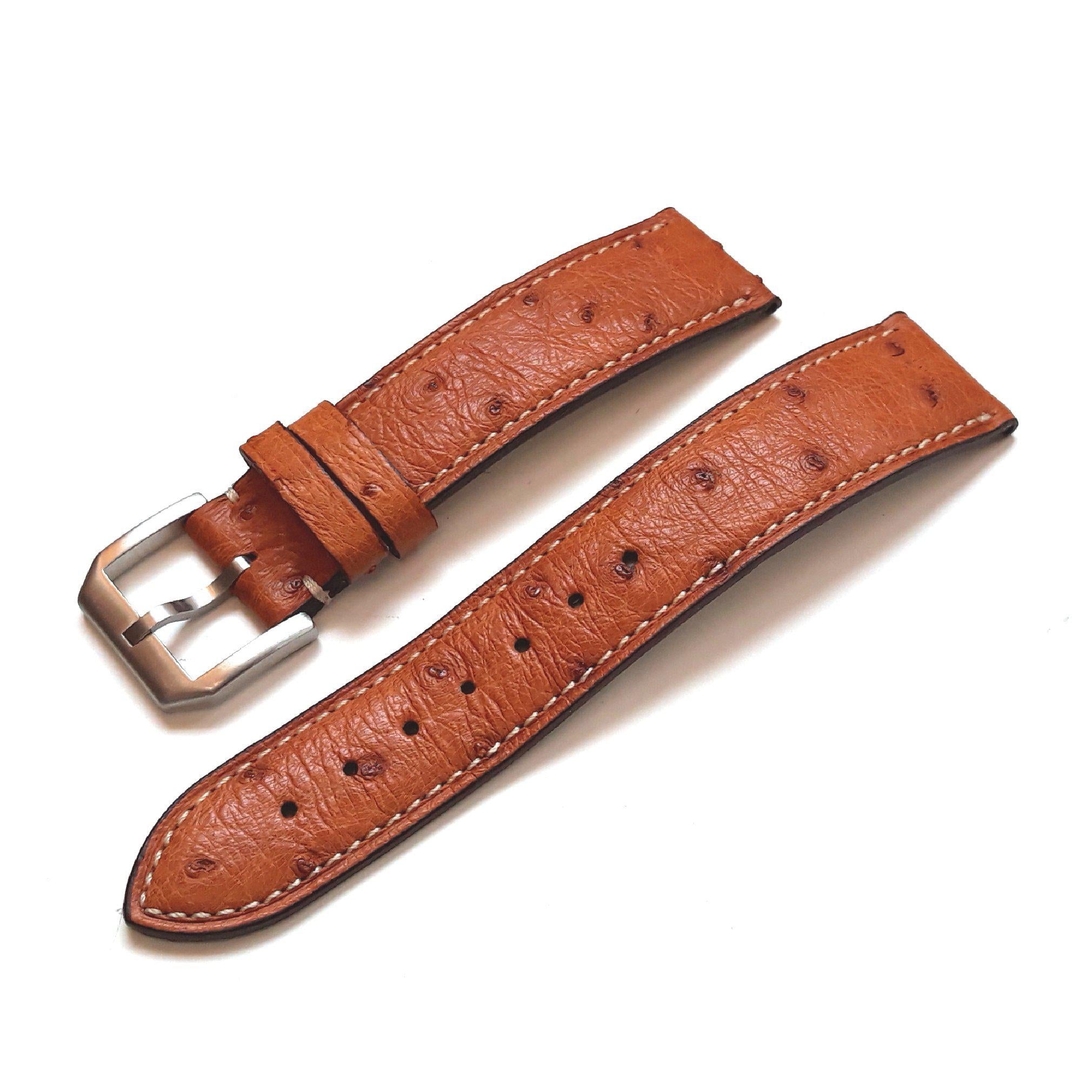 Correa de reloj en piel de avestruz Cape Town - Atelier Ferrer